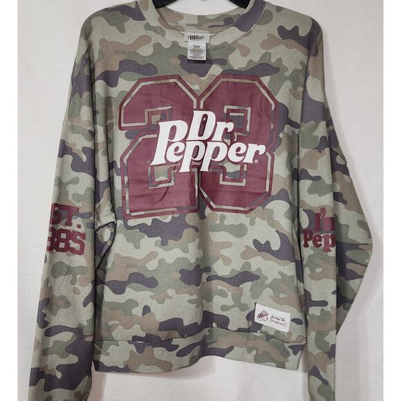 Dr pepper Est.1885 Women's medium sweatshirt - Picture 1 of 7